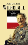 Cover-Bild zum Titel 'Wilhelm II.' von 'John C. G. Röhl'