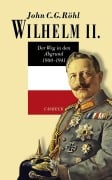 Cover-Bild zum Titel 'Wilhelm II.' von 'John C. G. Röhl'