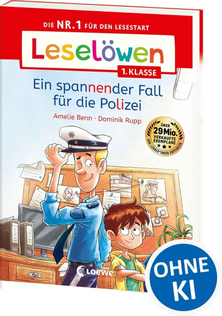 Leselöwen 1. Klasse - Ein spannender Fall für die Polizei - Amelie Benn
