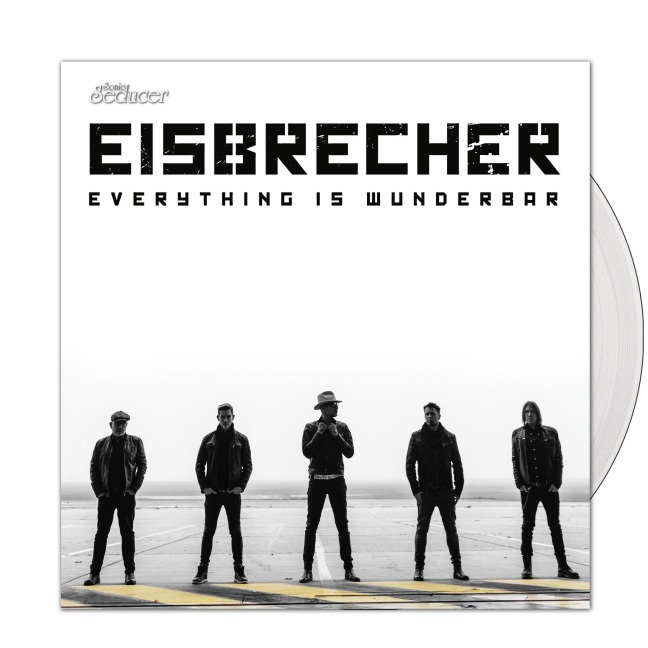 Eisbrecher: Deluxe 7"-Vinyl-Single - Transparent limited 199 Exemplare mit signiertem Lyric-Inlay im Kasten-Sleeve. Sonic Seducer 03/2025 inklusive Eisbrecher-Titel + Exklusiv-CD-Track und "Kaltfront"-Sticker. - 