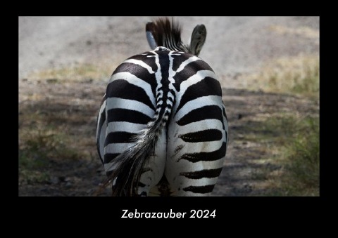 Zebrazauber 2024 Fotokalender DIN A3 - Tobias Becker