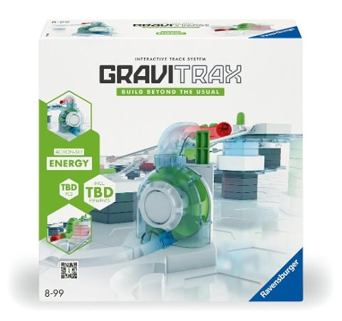 Ravensburger GraviTrax Action-Set Energy 27482 - GraviTrax Starterset für deine Kugelbahn - Murmelbahn und Konstruktionsspielzeug ab 8 Jahren, GraviTrax Zubehör alleine bespielbar - 