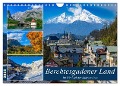 Berchtesgadener Land im Wechsel der Jahreszeiten (Wandkalender 2025 DIN A4 quer), CALVENDO Monatskalender - Dieter Wilczek