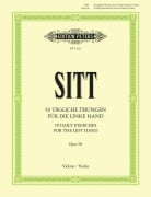Cover-Bild zum Titel '50 tägliche Übungen für Violine op. 98' von 'Hans Sitt'