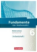 Fundamente der Mathematik 6. Schuljahr. Arbeitsheft mit Lösungen. Gymnasium Niedersachsen - 