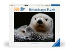 Cover-Bild zum Titel 'Erwachsenenpuzzle 500 Teile - Süßer kleiner Otter' von ''