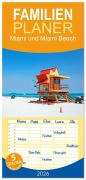 Cover-Bild zum Titel 'Familienplaner 2026 - Miami und Miami Beach mit 5 Spalten (Wandkalender, 21 x 45 cm) CALVENDO' von 'Klaus Eppele'