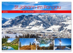 Cover-Bild zum Titel 'St.Johann im Pongau (Wandkalender 2026 DIN A3 quer), CALVENDO Monatskalender' von 'Christa Kramer'
