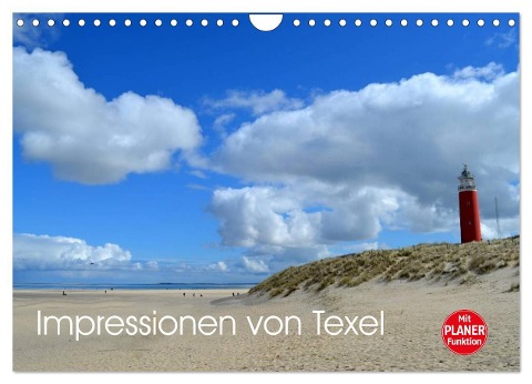 Impressionen von Texel (Wandkalender 2024 DIN A4 quer), CALVENDO Monatskalender - Diana Schröder