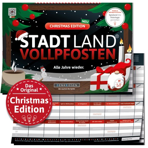 DENKRIESEN - STADT LAND VOLLPFOSTEN® - CHRISTMAS EDITION - "Alle Jahre wieder." - Denis Görz, Ricardo Barreto