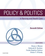 Cover-Bild zum Titel 'Policy & Politics in Nursing and Health Care - E-Book' von 'Rn Mason, Rn O'Grady, Gardner RN, Rn Hopkins Outlaw'