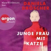 Cover-Bild zum Titel 'Junge Frau mit Katze' von 'Daniela Dröscher'