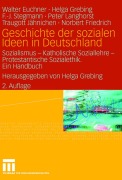 Cover-Bild zum Titel 'Geschichte der sozialen Ideen in Deutschland' von 'Walter Euchner, Norbert Friedrich, Traugott Jähnichen, Peter Langhorst, F. -J. Stegmann'
