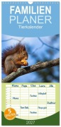 Cover-Bild zum Titel 'Familienplaner 2027 - Tierkalender 2027 mit 5 Spalten (Wandkalender, 21 x 45 cm) CALVENDO' von 'Frank Tschöpe'