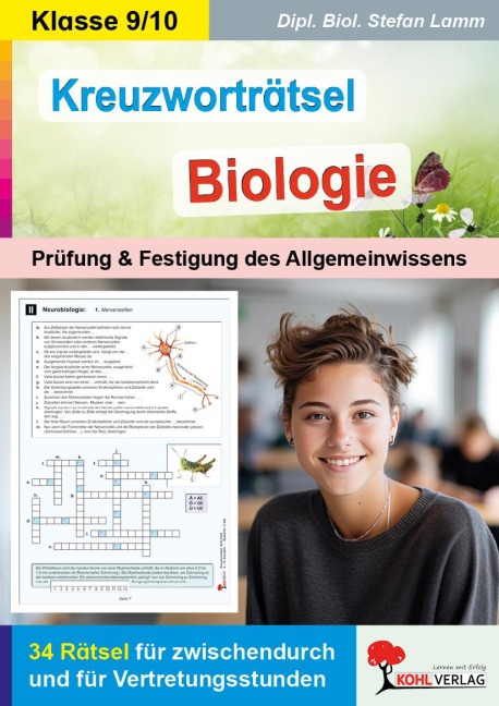 Kreuzworträtsel Biologie / Klasse 9-10 - Stefan Lamm