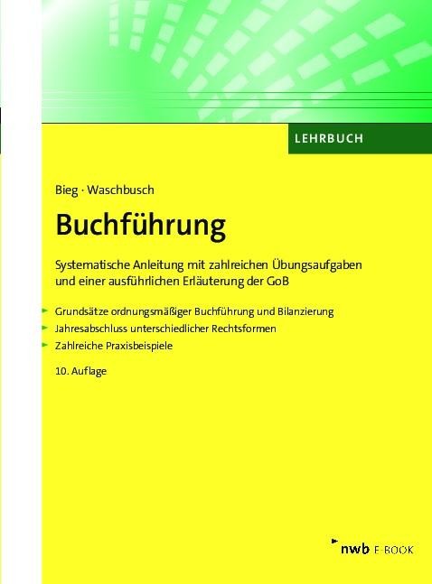 Buchführung - Hartmut Bieg, Gerd Waschbusch