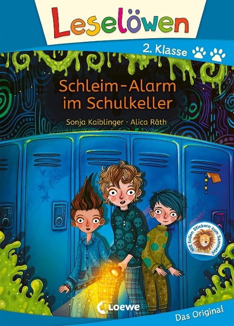 Leselöwen 2. Klasse - Schleim-Alarm im Schulkeller - Sonja Kaiblinger