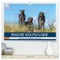 Irische Wolfshunde (hochwertiger Premium Wandkalender 2025 DIN A2 quer), Kunstdruck in Hochglanz - Annett Mirsberger