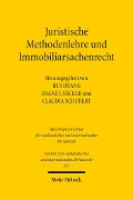 Cover-Bild zum Titel 'Juristische Methodenlehre und Immobiliarsachenrecht' von ''