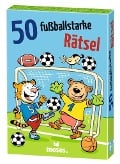 Cover-Bild zum Titel '50 fußballstarke Rätsel' von 'Charlotte Wagner, Ari Plikat'