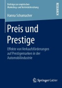 Cover-Bild zum Titel 'Preis und Prestige' von 'Hanna Schumacher'