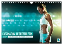 Cover-Bild zum Titel 'Faszination Leichtathletik: Schneller, höher, weiter (Wandkalender 2027 DIN A4 quer), CALVENDO Monatskalender' von 'Calvendo Calvendo'
