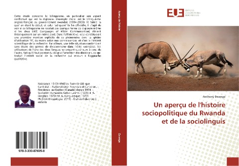 Un aperçu de l'histoire sociopolitique du Rwanda et de la sociolinguis - Anthony Bwenge