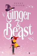 Cover-Bild zum Titel 'Ginger & Beast (Bellbook University 1)' von 'Penny Juniper'