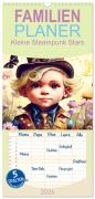 Cover-Bild zum Titel 'Familienplaner 2026 - Kleine Steampunk Stars mit 5 Spalten (Wandkalender, 21 x 45 cm) CALVENDO' von 'Drachenkind-Fotografie Drachenkind-Fotografie'