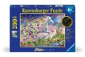 Cover-Bild zum Titel 'Kinderpuzzle 200 XXL Teile - Leuchtendes Schmetterlingseinhorn' von ''