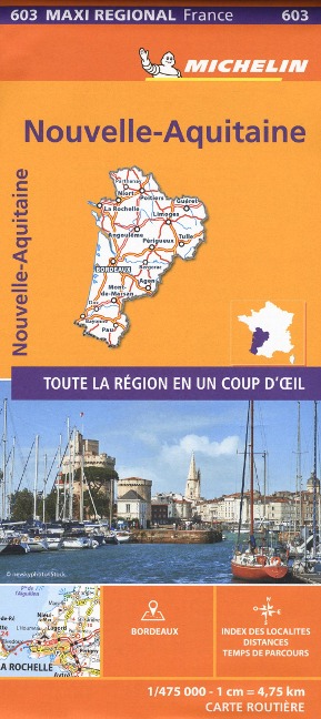 Nouvelle Aquitaine 1:475.000 - 