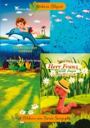 Cover-Bild zum Titel 'Doppelband: Daniel bei den Delfinen + Herr Franz will fliegen' von 'Barbara Bilgoni'