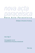 Cover-Bild zum Titel 'Nova Acta Paracelsica 27/2016' von ''