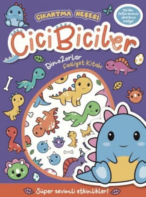Cicibiciler Dinozorlar Faaliyet Kitabi - Cikartma Nesesi - Connie Isaacs