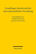 Cover-Bild zum Titel 'Grundfragen demokratischer und rechtsstaatlicher Verwaltung' von ''