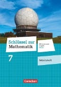 Schlüssel zur Mathematik 7. Schuljahr - Differenzierende Ausgabe Hessen - Arbeitsheft mit eingelegten Lösungen - 