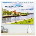 Hansestadt Anklam. Das Tor zur Insel Usedom (hochwertiger Premium Wandkalender 2024 DIN A2 quer), Kunstdruck in Hochglanz - Solveig Rogalski