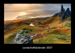 Cover-Bild zum Titel 'Landschaftskalender 2027 Fotokalender DIN A3' von 'Tobias Becker'