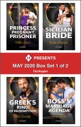 Cover-Bild zum Titel 'Harlequin Presents May 2026 - Box Set 1 of 2' von 'Millie Adams, Annie West, Jackie Ashenden, Clare Connelly'