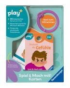 Cover-Bild zum Titel 'Play+ Spiel & Mach mit! Karten: Entdecke die Gefühle - ab 2 Jahre' von ''