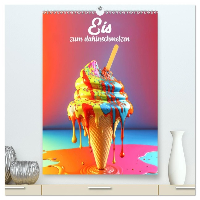 Eis zum dahinschmelzen (hochwertiger Premium Wandkalender 2026 DIN A2 hoch), Kunstdruck in Hochglanz - Liselotte Brunner-Klaus