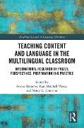 Cover-Bild zum Titel 'Teaching Content and Language in the Multilingual Classroom' von ''