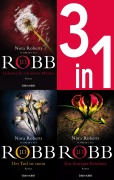 Cover-Bild zum Titel 'Eve Dallas Band 7-9: - Liebesnacht mit einem Mörder / Der Tod ist mein / Ein feuriger Verehrer (3in1-Bundle)' von 'J. D. Robb'