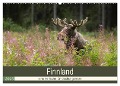 Finnland: eine tierische Entdeckungsreise (Wandkalender 2025 DIN A2 quer), CALVENDO Monatskalender - Alexandra Wünsch