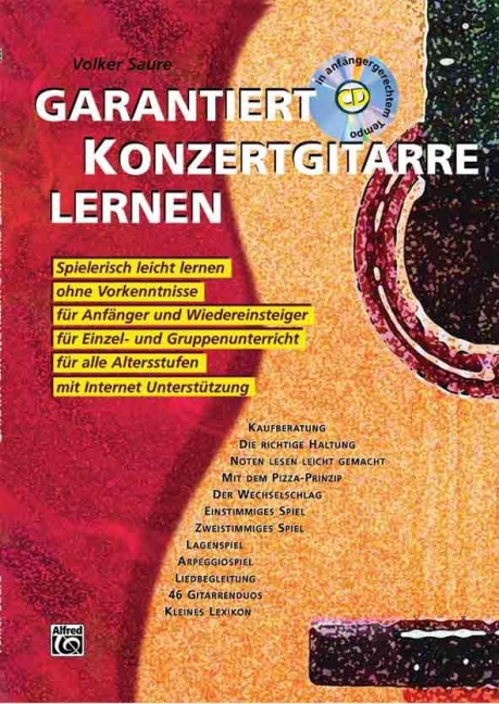 Garantiert Konzertgitarre lernen - Volker Saure