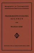 Cover-Bild zum Titel 'Feuerungstechnisches Rechnen' von 'Wilhelm Gumz'