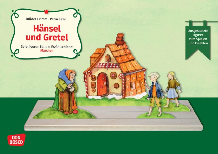 Hänsel und Gretel. Erzählschienen-Figurenset - Brüder Grimm