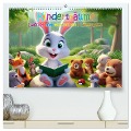 Kinderträume - Lachen mit tierischen Kameraden (hochwertiger Premium Wandkalender 2025 DIN A2 quer), Kunstdruck in Hochglanz - Paul Michalzik