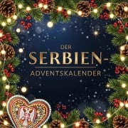 Cover-Bild zum Titel 'Der Serbien-Adventskalender' von 'Lily Vogel'
