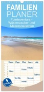 Cover-Bild zum Titel 'Familienplaner 2027 - Fuerteventura - Wüstenzauber und Meeresrauschen mit 5 Spalten (Wandkalender, 21 x 45 cm) CALVENDO' von 'Dieter Meyer'
